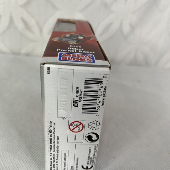 5 for $25| MEGA BLOKS série POWER RANGERS SUPER SAMURAI Deker Pocket Racer - Picture 4 of 6